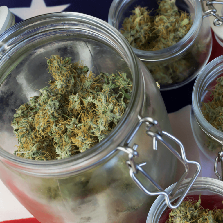 jars with weed