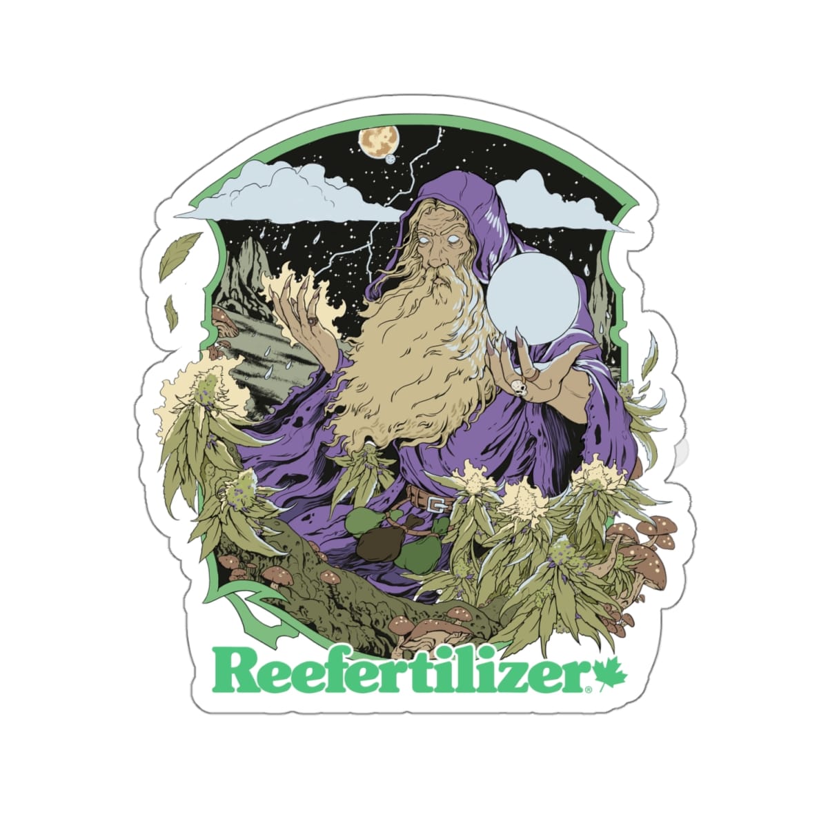 Weed Wizard Sticker - Image 7